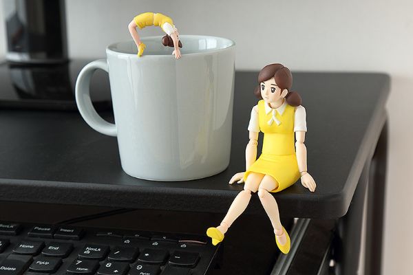 figma #SP-91d 杯子上的缘子小姐 フチ子 フレッシュ 