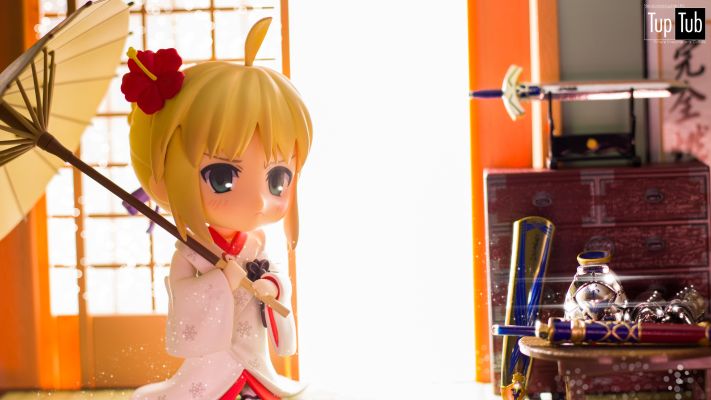 粘土人 #250 命运之夜 骑士 SABER 超级移动版 10周年版