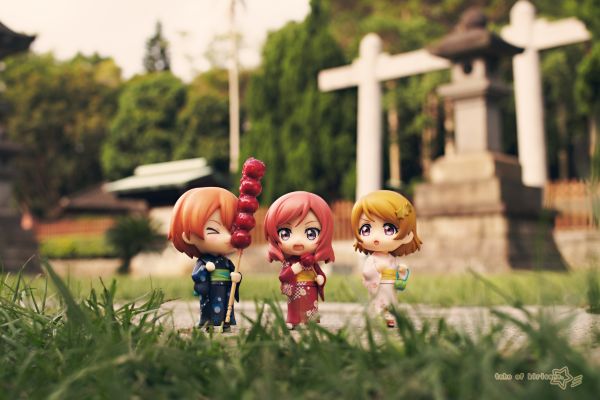 粘土人#562 LoveLive! 星空凛 练习着