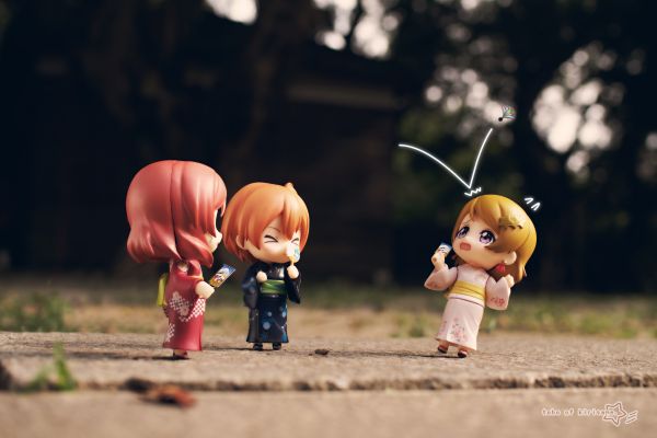 粘土人#562 LoveLive! 星空凛 练习着