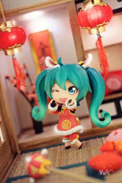 粘土人#654 VOCALOID 初音未来 狮子舞