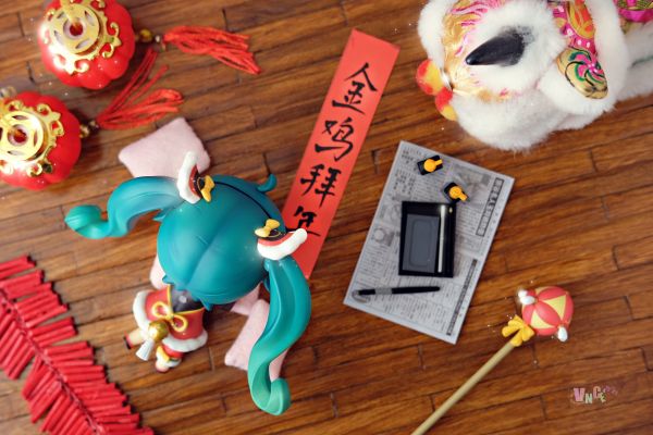 粘土人#654 VOCALOID 初音未来 狮子舞