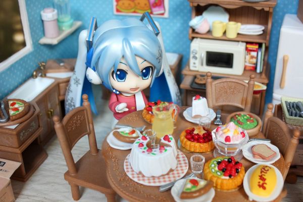 粘土人 #150 雪初音 2011 开心玩雪版
