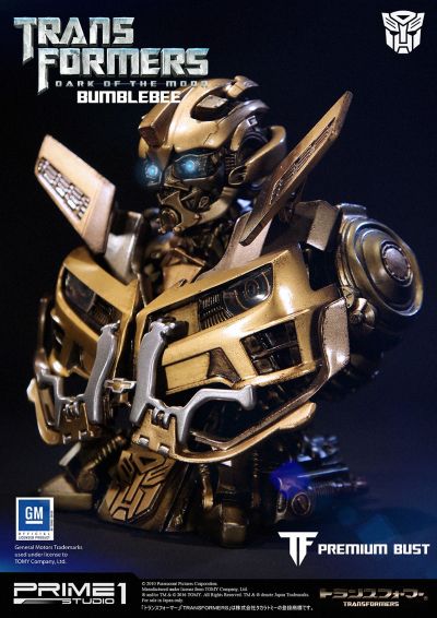 胸像 プレミアムバスト PBTFM-10GL 变形金刚/ダークSIDE・ムーン バンブル Evolution 3 Gold Edition 