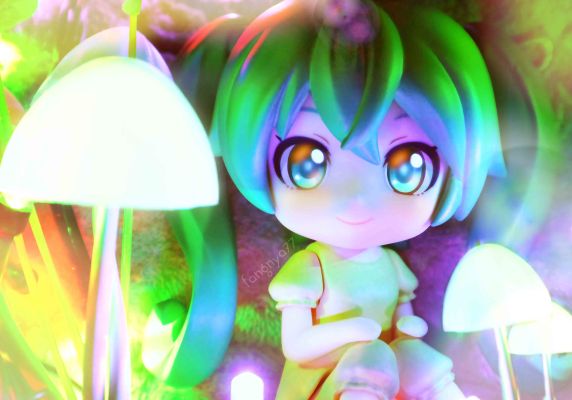 粘土人#654 VOCALOID 初音未来 狮子舞