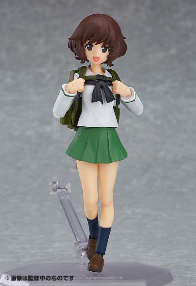 figma #344 少女与战车 剧场版 秋山优花里 制服ver. 