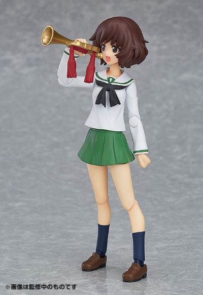 figma #344 少女与战车 剧场版 秋山优花里 制服ver. 