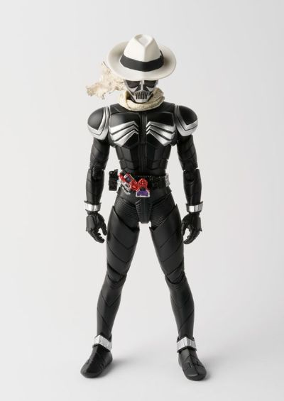 S.H.Figuarts(真骨雕制法) 假面骑士联手出击 双骑与帝骑 电影大战2010 假面骑士颅骨