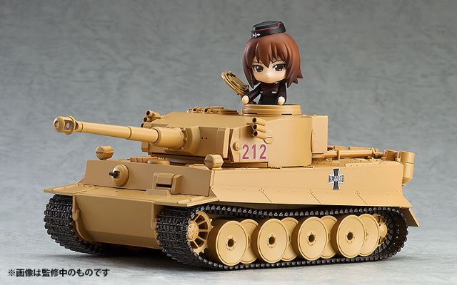 粘土人配件系列 少女与战车 剧场版 虎式I型