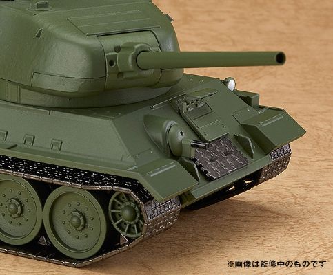 粘土人More 少女与战车 T-34/85