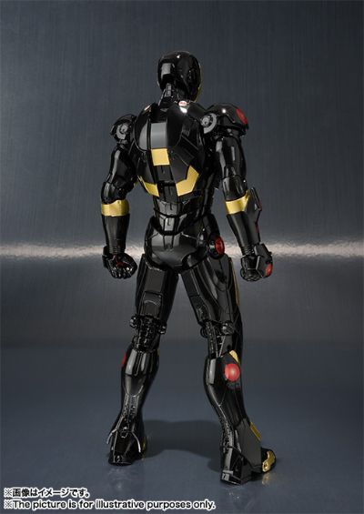 S.H.F MARVEL AGE OF HEROES EXHIBITION 黑金钢铁侠