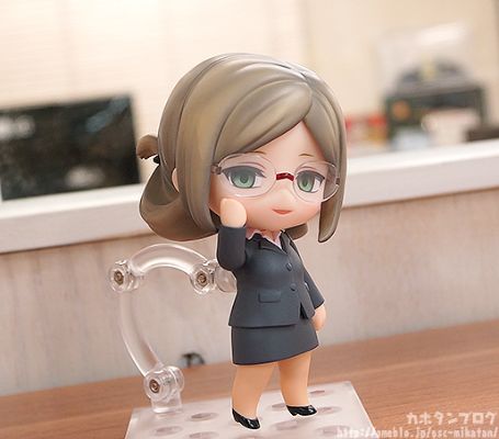 黏土人もあ 黒スーツ 