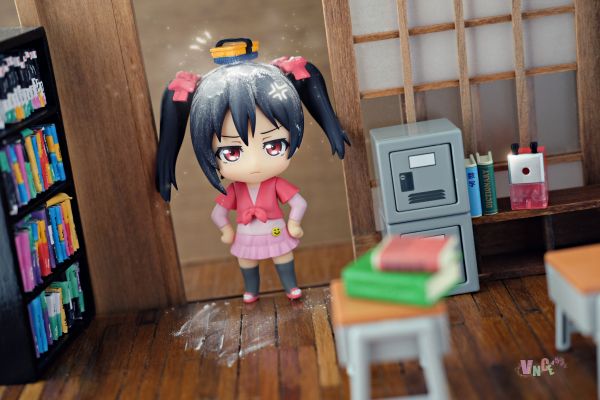 粘土人#590 LoveLive! 矢泽妮可 练习着