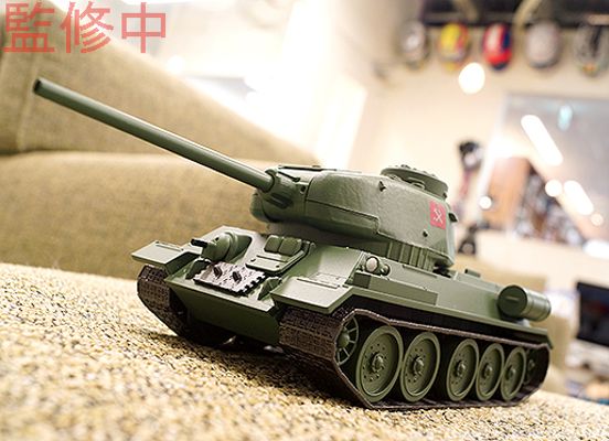 粘土人More 少女与战车 T-34/85