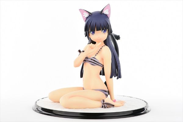 我的妹妹不可能那么可爱 五更瑠璃 条纹泳衣猫耳Second cute