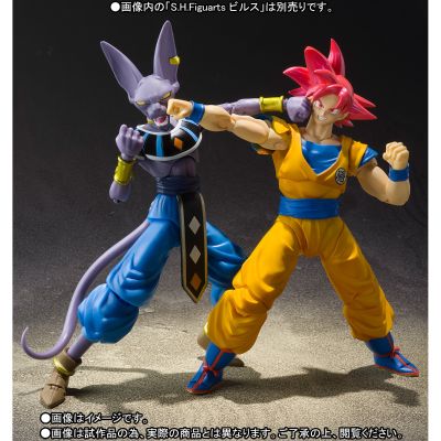 S.H.F 龙珠Z 神と神 孙悟空超级赛亚人ゴッド 