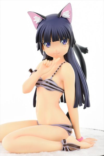 我的妹妹不可能那么可爱 五更瑠璃 条纹泳衣猫耳Second cute