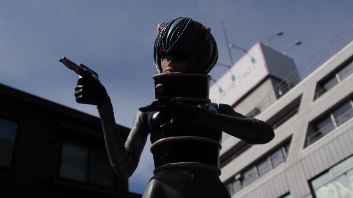 东宝30cm系列 哥斯拉对EVA 绫波丽 X 星人 ver.