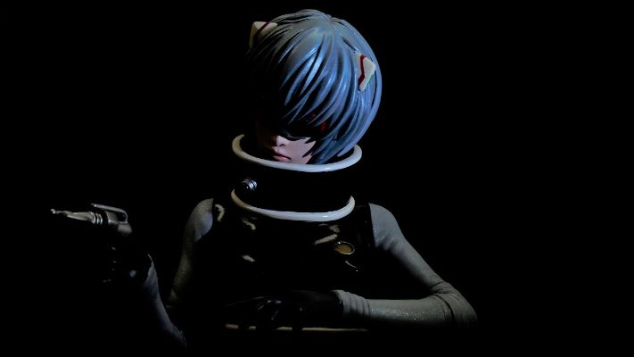 东宝30cm系列 哥斯拉对EVA 绫波丽 X 星人 ver.