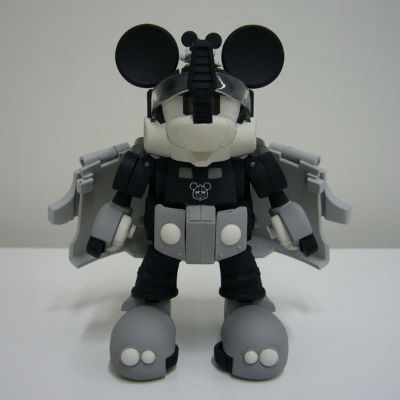 变形金刚 迪斯尼レーベル ミッキーマウストレーラー モノクローム