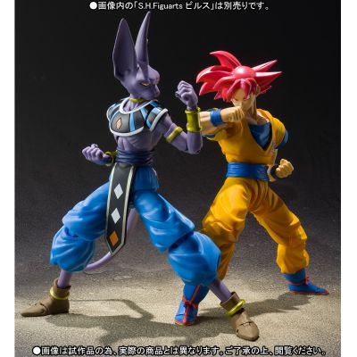S.H.F 龙珠Z 神と神 孙悟空超级赛亚人ゴッド 
