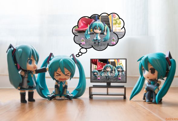 粘土人 #299 虚拟偶像 初音未来 MIKU打油