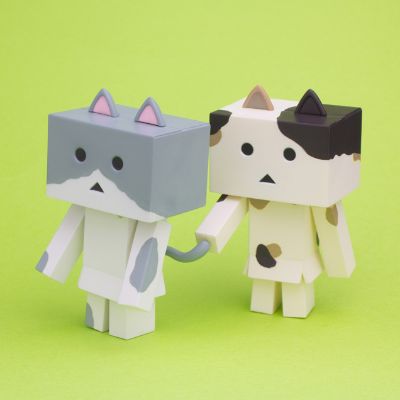 ニャンボー figure collection よつばと! 阿楞 Calico(brown) 
