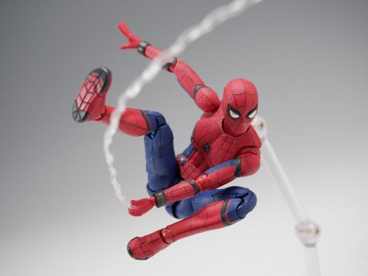 S.H.F スパイダーマン:ホームカミング スパイダーマン Tamashii Act Wall set 