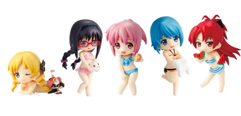にいてんご 剧场版 魔法少女小圆 叛逆的物语 夏洛特&巴 マミ 水着ver. べべと一绪 