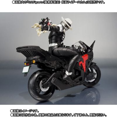 S.H.Figuarts 假面骑士联手出击 双骑与帝骑 电影大战2010 颅骨铁汉摩托