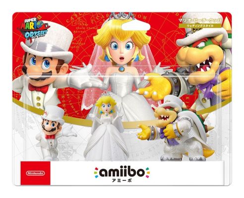 amiibo 超级马里奥系列 超级马里奥 奥德赛 大魔王库巴 婚礼风格