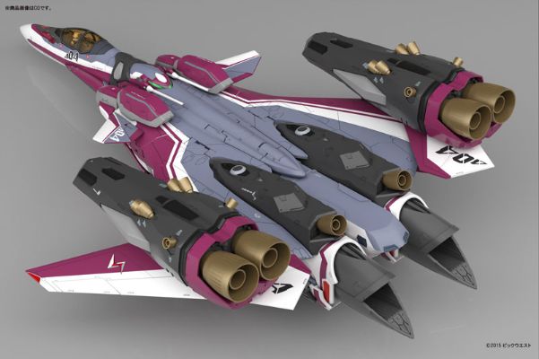超时空要塞Δ 1/72 VF-31C 超级齐格飞（ 米拉洁·法莉娜·吉纳斯专用机）