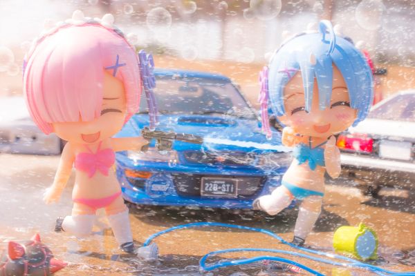 黏土人もあ 比基尼タイプ オーシャン蓝色 