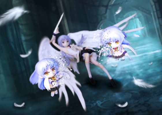 迷你黏土人 エンジェルビーツ 天使 