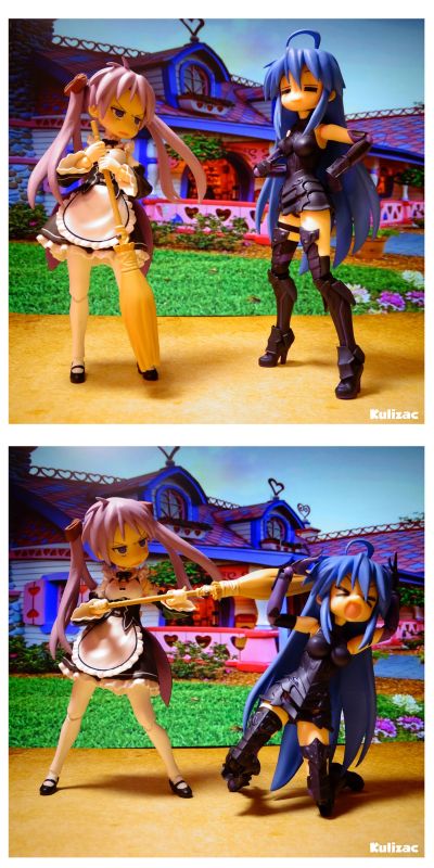 figma#013 幸运星 动画版 柊镜 冬季校服