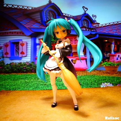 figma#013 幸运星 动画版 柊镜 冬季校服