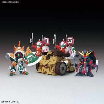 BB戦士 三国伝 410 典韦亚斯曼 贾クアシュタロン 攻城兵器SET＆合体武装6种(甲)[Bandai]《０２月予约》