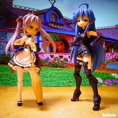 figma#013 幸运星 动画版 柊镜 冬季校服
