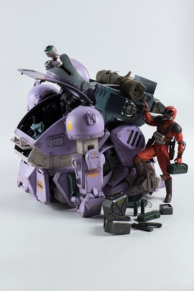 装甲骑兵VOTOMS 眼镜斗犬〈メ露琪亚カラー〉＆パラシュートザック 1/12 可动手办[スリー・ゼロ]【送料无料】《０４月予约》