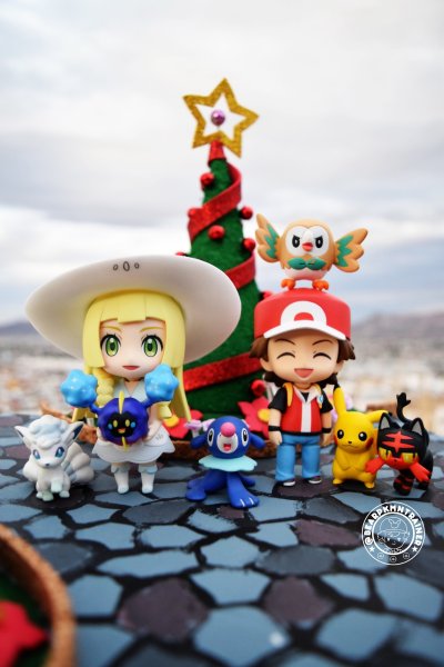 粘土人 #780 精灵宝可梦日月 莉莉艾&小星云