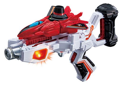 快盗戦队ルパンレンジャーVS警察戦队パトレンジャー ダブル変身铳 DX VS橙ジャー ルパンRedSET[Bandai]《０２月予约》