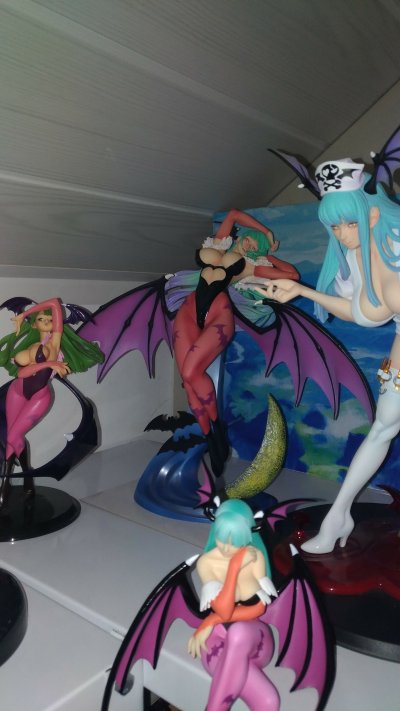 吸血鬼 莫莉卡・安斯兰特 Capcom DX Figure Glitter Color Girls Collection Vol. 1 Green
