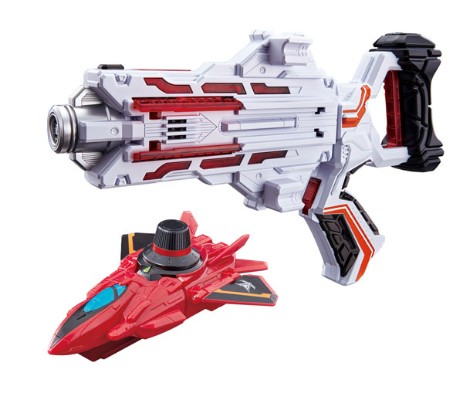 快盗戦队ルパンレンジャーVS警察戦队パトレンジャー ダブル変身铳 DX VS橙ジャー ルパンRedSET[Bandai]《０２月予约》
