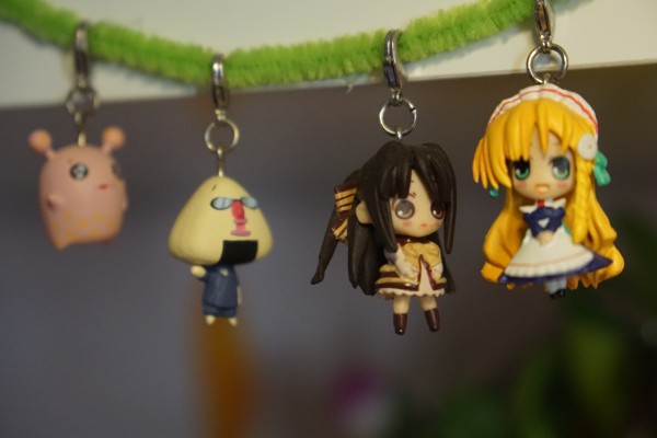 ストラップ 七色星露 小雪&秋姫 丝茉茉 Shokugan 