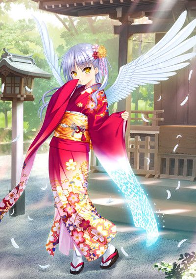 Angel Beats! 天使 	立华奏 和服礼裝Ver.