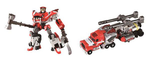 ドライブヘッド02MKII ブレイブバックドラフト サポートビークル ファイヤートラックSET[takaraTomy]《０３月仮予约》