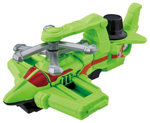 快盗戦队ルパンレンジャーVS警察戦队パトレンジャー VSビークル系列 DXサイクロンダイヤルファイター[Bandai]《発売済・在库品》