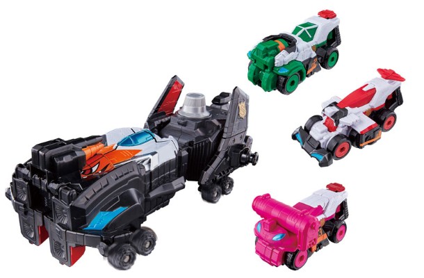快盗戦队ルパンレンジャーVS警察戦队パトレンジャー VSビークル系列 警察合体 DXパトカイザーSET[Bandai]《在库切れ》