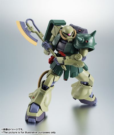 ROBOT魂＜机动战士系列＞ MS-06FZ 扎古Ⅱ改良型 剧中版