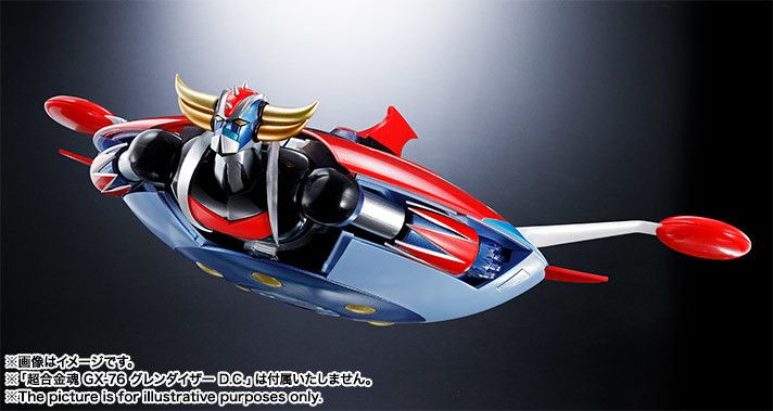 超合金魂 GX-76 古连泰沙D.C. 『UFOロボ 古连泰沙』[Bandai]《０３月予约》